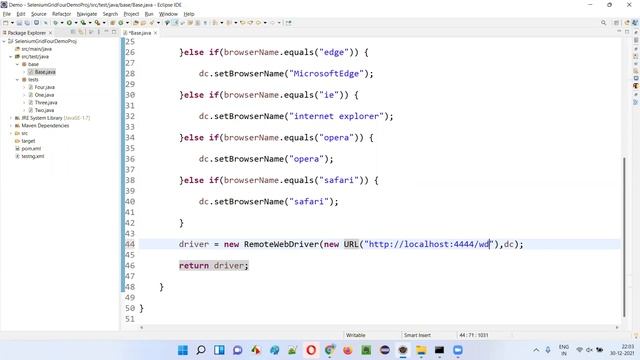 Selenium 4 - No need to specify /wd/hub during Selenium Grid Configuration смотреть онлайн