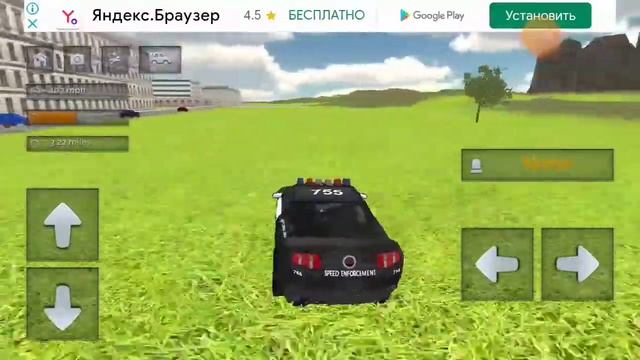 Обзор игры #1 Cop car police chase briving смотреть онлайн
