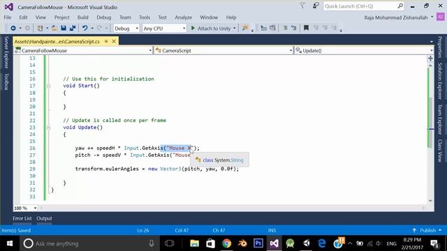 Rotate Camera with Mouse in Unity 3D смотреть онлайн