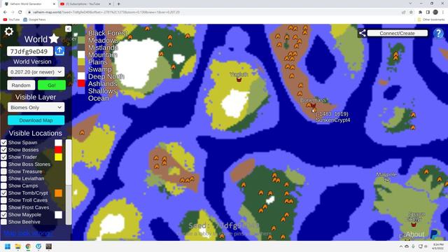 Valheim Seed - 7Jdfg9eD49 - Quick boat ride to 4 bosses + Maypole смотреть онлайн