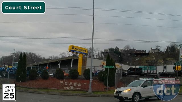 Dash Cam Drive Through Charleston, West Virginia смотреть онлайн