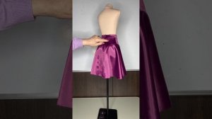 Моделирование юбки трапеция ( № 1)