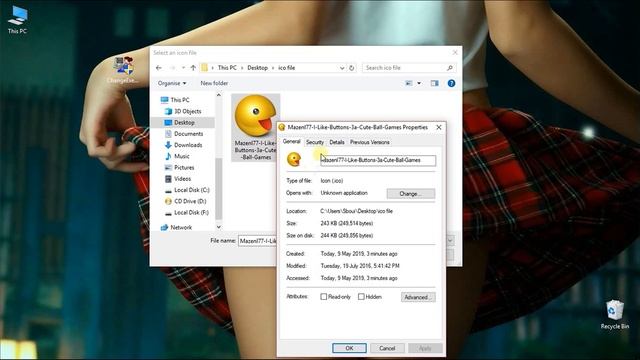 How To Change icon Of the exe File ? смотреть онлайн