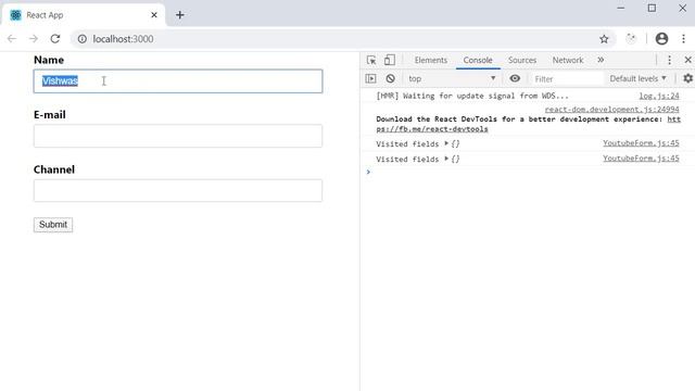React Formik Tutorial - 10 - Improving validation UX смотреть онлайн