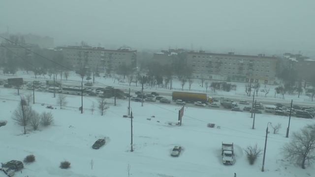 Снегопад в Волгограде смотреть онлайн