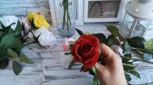 Как выбрать искусственные розы латекс , силикон