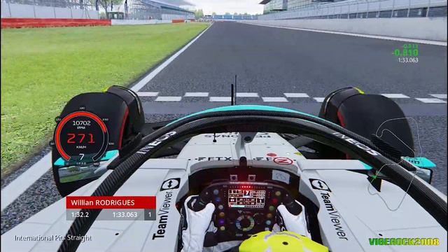[Assetto Corsa] Mercedes AMG Petronas F1 Team W13 @ Silverstone with Lewis Hamilton смотреть онлайн