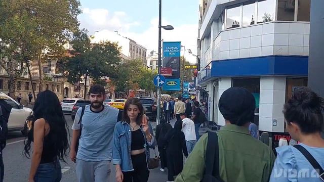 Istanbul Şişli Neighbourhood II Mecidiyeköy Walking Tour 4k Turkey 2022 60fps смотреть онлайн