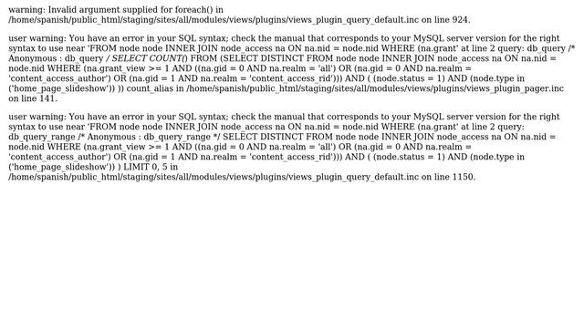 Drupal: SQL error for anonymous users on Views Nivo Slider block смотреть онлайн