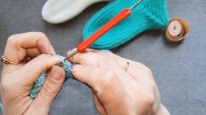 Детские носочки крючком