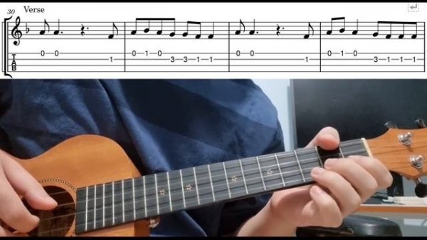 Redbone (Childish Gambino) - Easy Beginner Ukulele Tab Playthrough Lesson