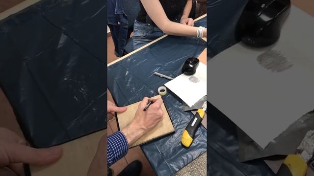 Мастер-класс по ксилографии Евгения Машковского смотреть онлайн