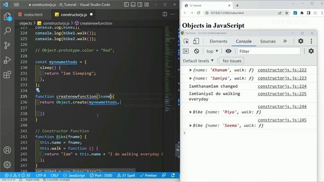 Constructor v/s Factory Function - Part- 14 || JavaScript tutorial for Beginners || Tutorial - 41 смотреть онлайн