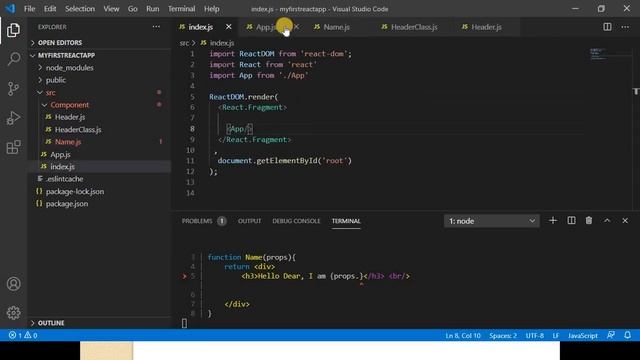 #7 : props with function component | how to use props in react | pass variable in the props смотреть онлайн