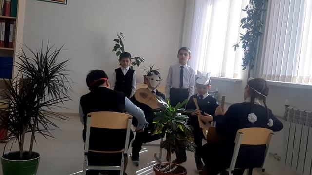 Инсценировка басни И. А. Крылова "Квартет". смотреть онлайн