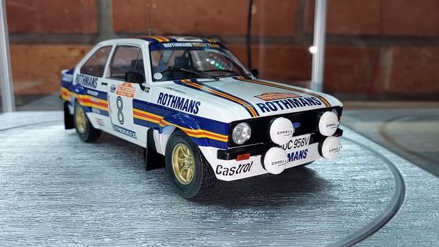 Ford Escort MKII RS 1800 #8 Rally San Remo 1980 H.Mikkola-A.Hertz Ixo 1:18 смотреть онлайн