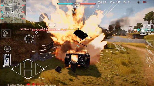 War Thunder Mobile: Platoon ZTZ88A - 400 Penetration 👀👌 смотреть онлайн