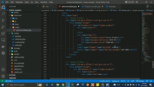 How to integrate stripe using laravel 8 | stripe auto subscription | stripe coupon creation смотреть онлайн