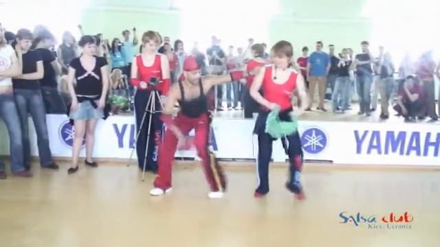 Jorge Camaguey & Gannochko Yuliya. Rumba guaguanco. SALSAMAYOVKA/ Хорхе Камагуэй и Юлия Ганночко смотреть онлайн