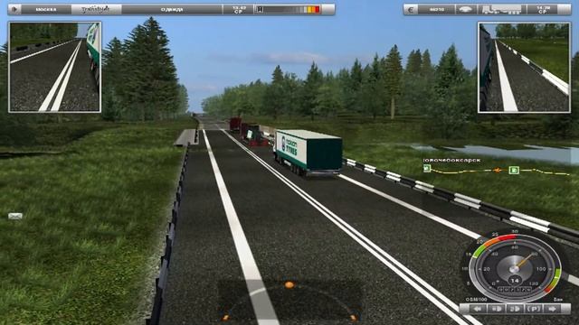 German Truck Simulator Казань - Москва смотреть онлайн