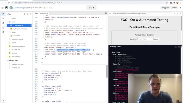 Quality Assurance and Testing with Chai | FreeCodeCamp смотреть онлайн