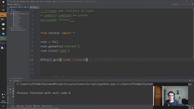 Tkinter-Como criar botões e entrada de dados em Python смотреть онлайн