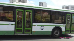 Buses in Moscow, Russia 2016. Автобусы в Москве