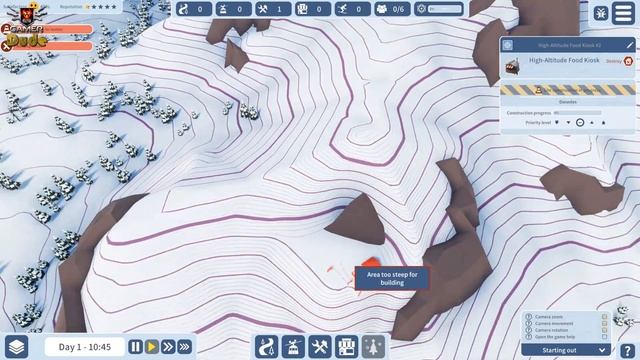 Snowtopia: Ski Resort Tycoon - ПЕРВЫЙ ВЗГЛЯД ОТ EGD смотреть онлайн