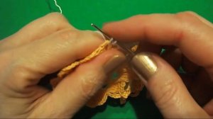 ПРОСТАЯ ЗАНАВЕСКА ДЛЯ КУХНИ КРЮЧКОМ