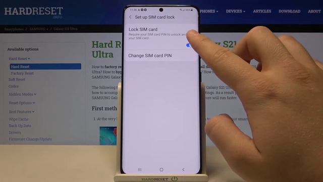 How Remove SIM PIN from SIM Card on Samsung Galaxy S21 Ultra? смотреть онлайн