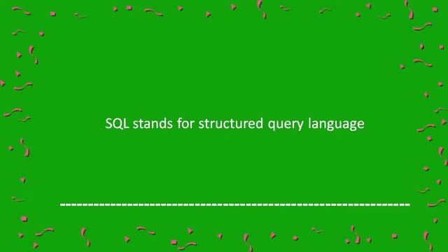 2 What is SQL смотреть онлайн