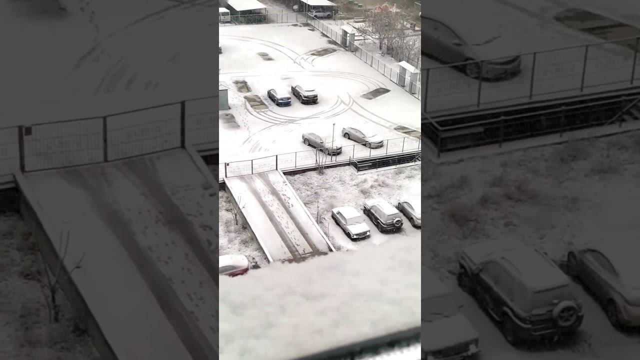 Первое реально снежное утро в Евпатории. #shotrs #евпатория #январь2024 смотреть онлайн