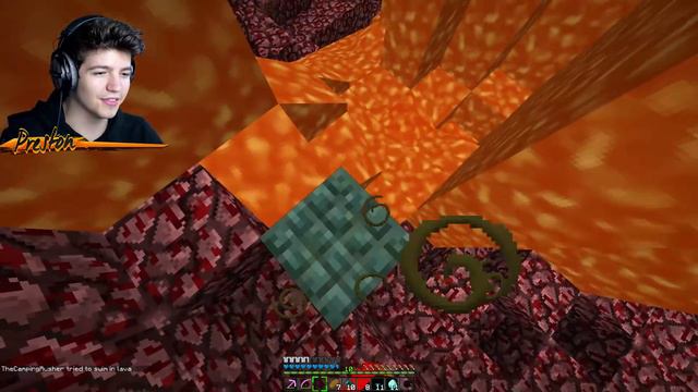 LUCKY BLOCK NETHER RACE! | Minecraft Spiral Lucky Block Mod смотреть онлайн