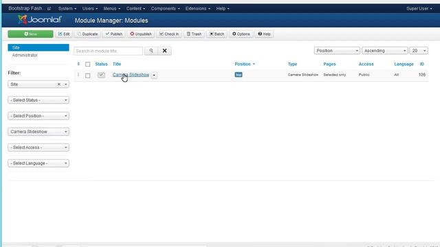 Joomla 3.x. How To Enable Autoplay Function In Camera Slideshow/Image Swoop Module смотреть онлайн
