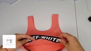 Как пришить резинку к топику #топик #резинка