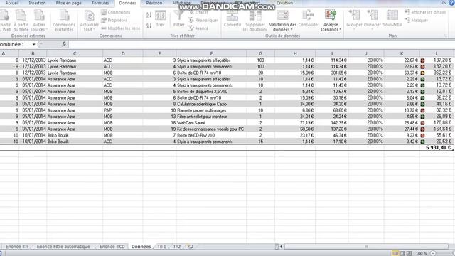 IUT Troyes Excel смотреть онлайн