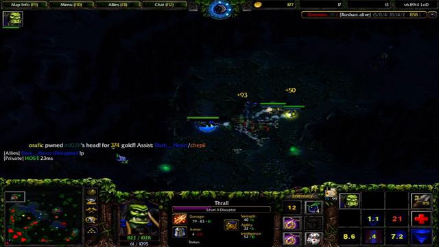 Warcraft III: Reforged Dota LOD 6.89t4 -- MR Sunner смотреть онлайн