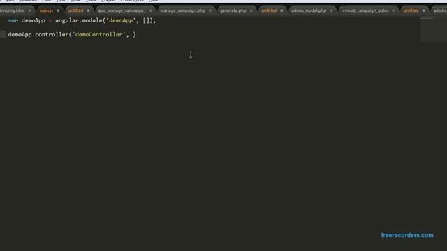 Angular Controller Example смотреть онлайн