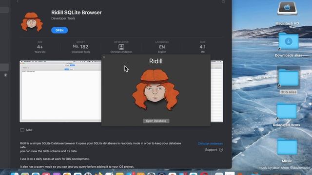 Ridill SQLite Browser Developer Tools App [MAC] Basic Overview - Mac App Store смотреть онлайн