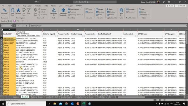 VBA codes to customize IBP Master Data & Planning Templates смотреть онлайн