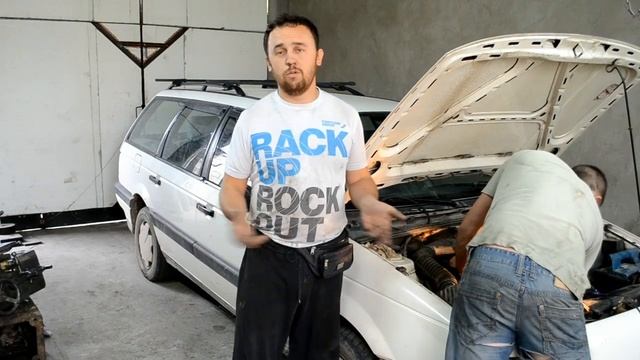 Ремонт ГЕНЕРАТОРА, и замена ПОМПЫ на Volkswagen Passat b3 смотреть онлайн