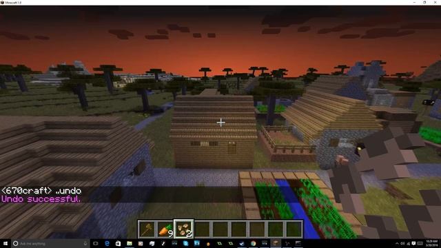 Minecraft 1.9 | WorldEdit Plugin | Spigot смотреть онлайн