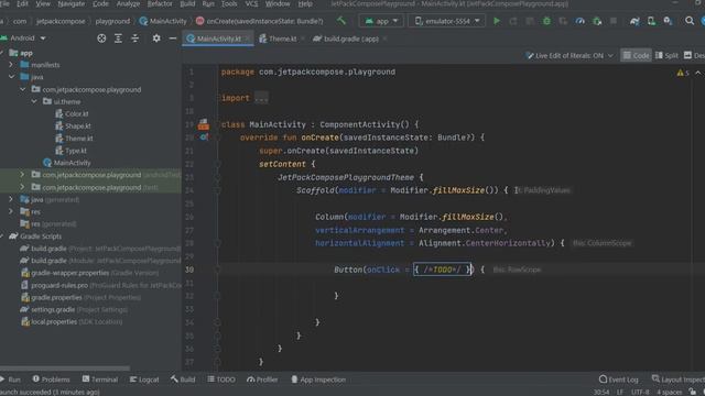 Button - Android Jetpack Compose #1 смотреть онлайн