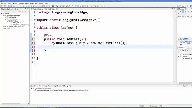 How to Create and Run a Simple JUnit test in Eclipse IDE HD смотреть онлайн