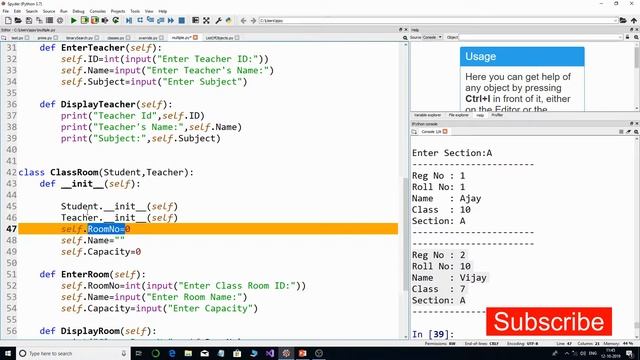 Multiple Inheritance in Python смотреть онлайн