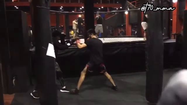 #Тренировка по #ММА работа в #стойке ?? @t70_mma @ayd_mma смотреть онлайн
