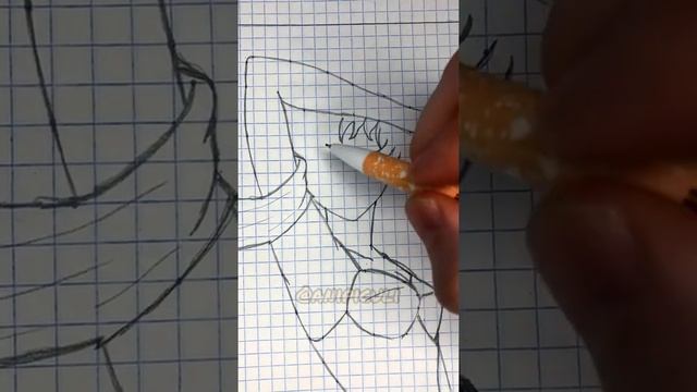 Как нарисовать Юно Гасай