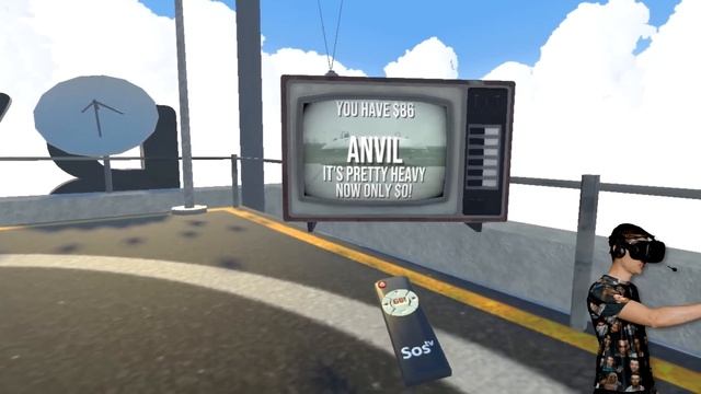 Making Stuff HUGE And Throwing It Off The TALLEST BUILDING EVER (Mosh Pit Simulator VR Gameplay) смотреть онлайн