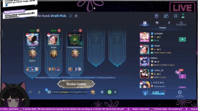 【Mobile Legends】Midnight Ranked ! Zzzzzzzz смотреть онлайн