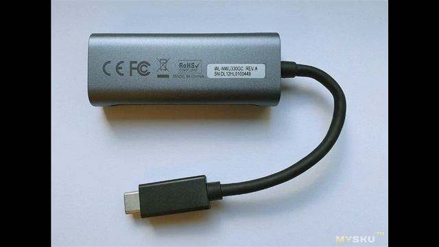 Внешняя 2,5 GbE сетевая карта Wavlink WL-NWU330GC | #Обзор